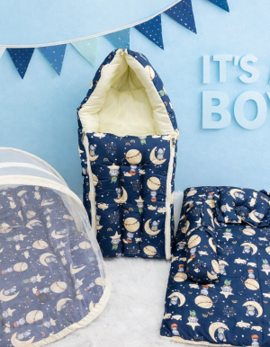 Combo – Baby Mattress, Mosquito Net & Carry Nest